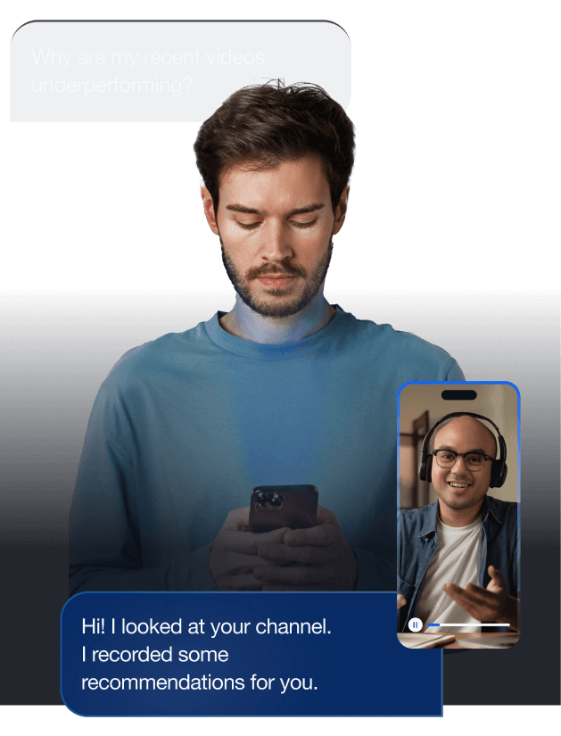 Private, oneonone YouTube coaching for your channel