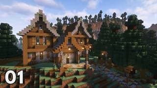 I Started a NEW World | Let's Play Hardcore Survival Minecraft | Episode 1