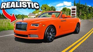 I Tried REALISTIC Driving in BeamNG Drive