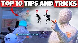 Top 10 Tips & Tricks in PUBG Mobile - Noob To Pro Guide Ep-8