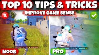 Top 10 Tips & Tricks in PUBG Mobile [2026] - Noob To Pro Guide Episode 2