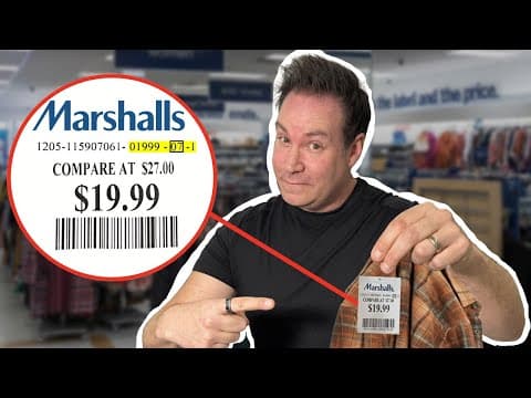 Those Name Brands at Marshalls — NOT What You Think