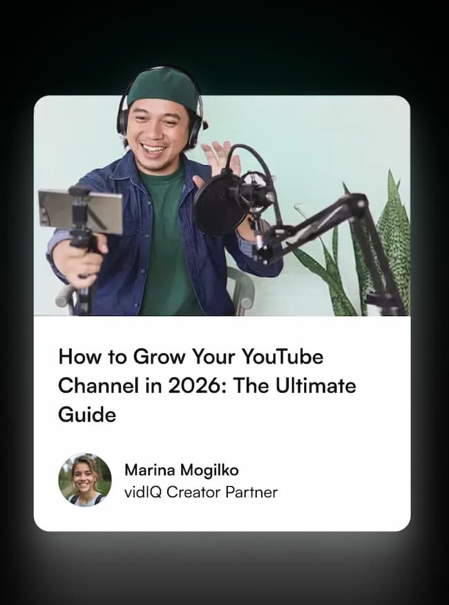 Land a Guest Post on vidIQ's Blog