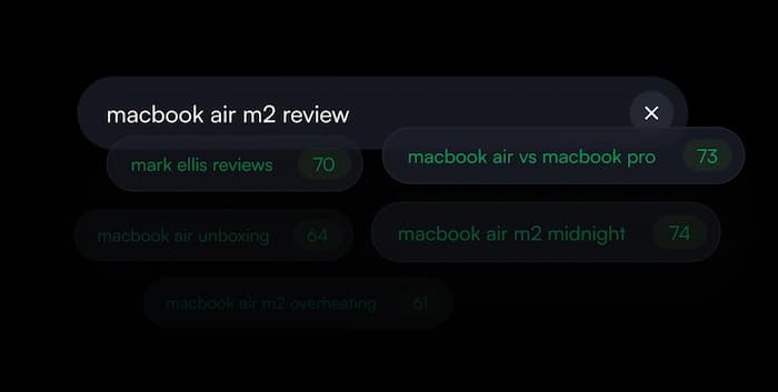 search tags