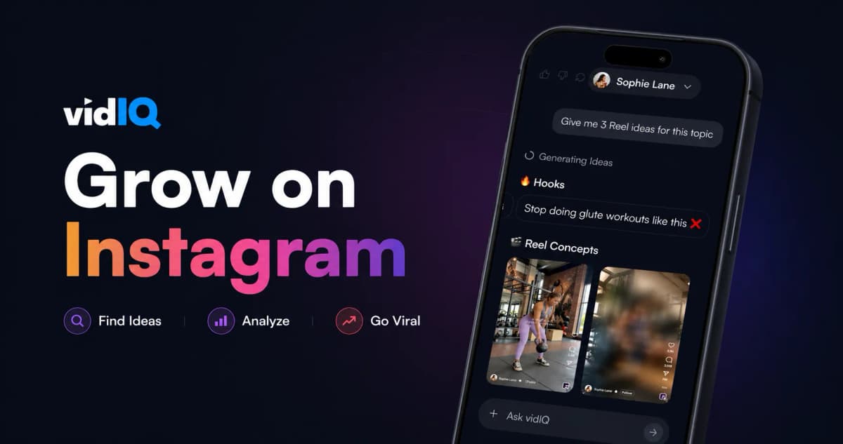 vidIQ for Instagram
