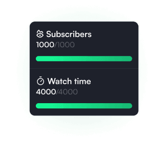 Channel milestones