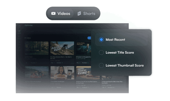 Optimize your YouTube videos