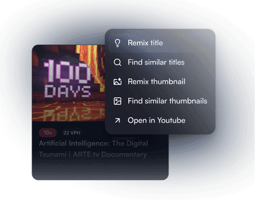 Growth dashboard with 100X outlier