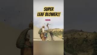 Super Leaf Blower VS Police