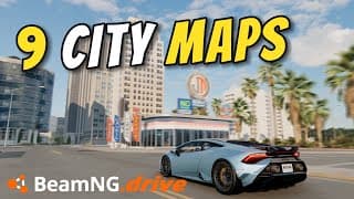 Best City Map Mods for BeamNG Drive!