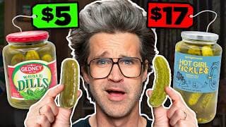 Cheap vs. Expensive Food Packaging (Taste Test)