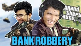 Funniest BANK ROBBERY in GTA 5