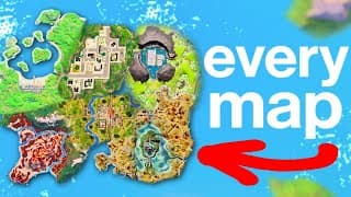 I Combined Every Fortnite Map in Creative