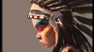 Digital speed painting | Feathers
