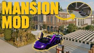 This Mansion Map Mod Is INSANE | BeamNG Drive