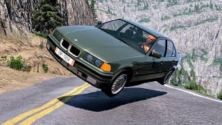 Loss of Control Car Crashes #60 - BeamNG Drive