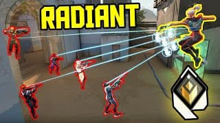 18 Minutes of RADIANT PLAYERS Being Superhuman…VALORANT