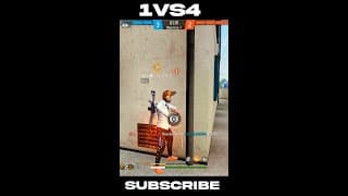 1VS4 Impossible Clutch Against CS Rank Naders